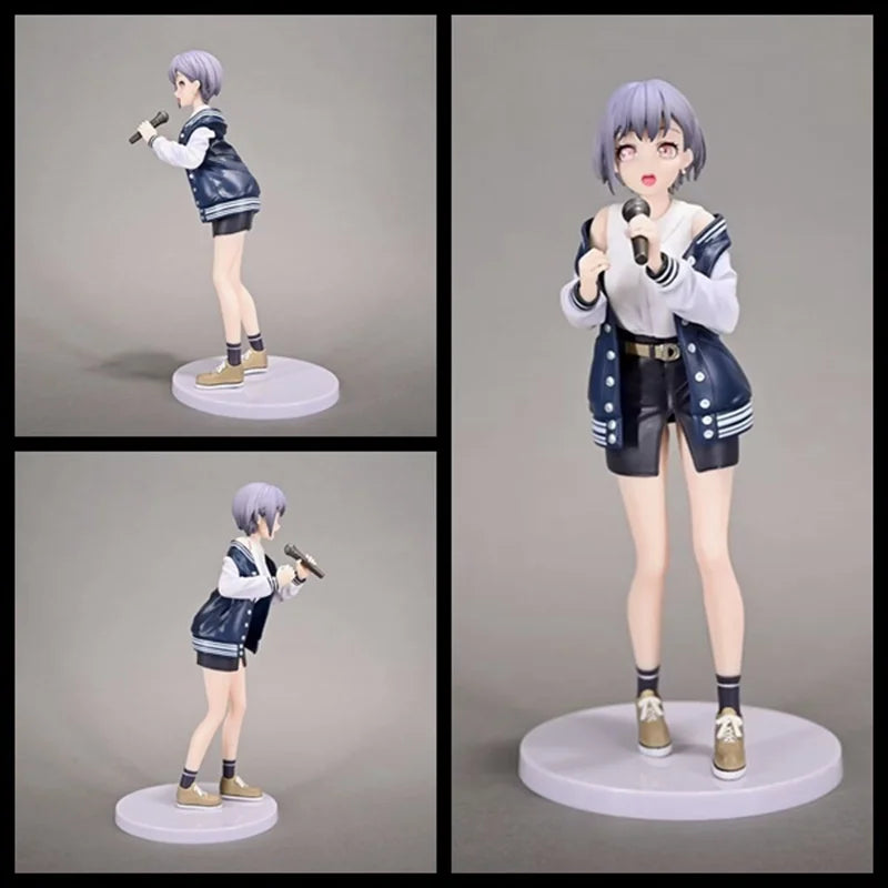 New 22cm Bang Dream! It 'S Mygo Anime Figures Takamatsu Tomori Figures Pvc Statue Collection Model Desk Ornament Gifts Toys