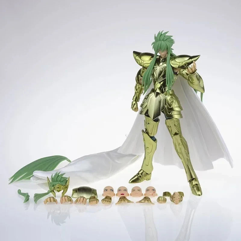 In Stock ShineTime/ST Model Saint Seiya Myth Cloth EX Aquarius Degel Gold Lost Canvas/LC Knights of The Zodiac Action Figure