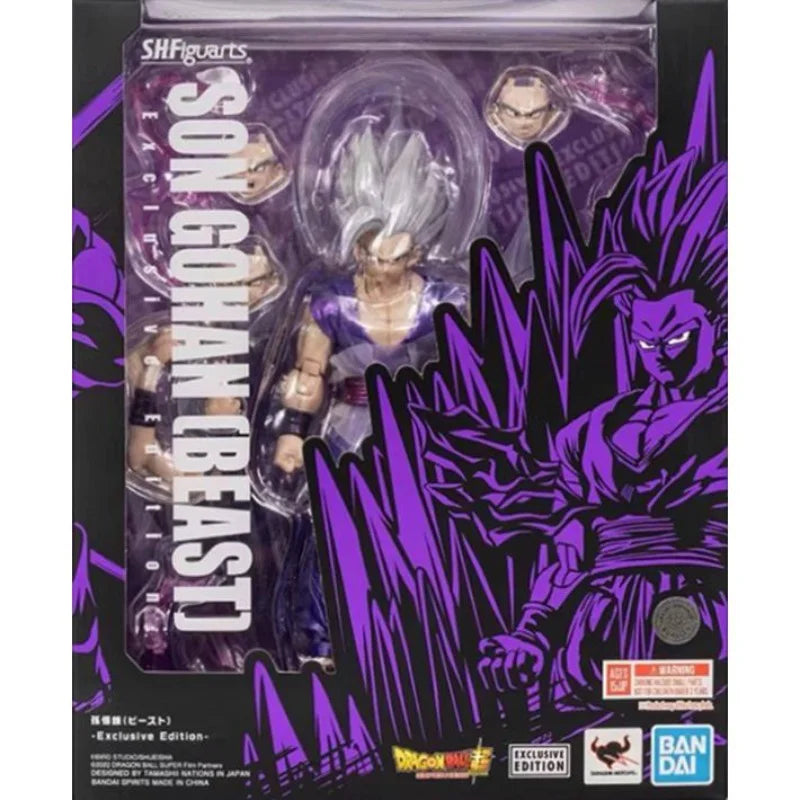 In Stock Bandai S.H.Figuarts Dragon Ball Beast Gohan Exclusive Edition SDCC 2025 Anime Figure Action Model Collectible Toys Gift