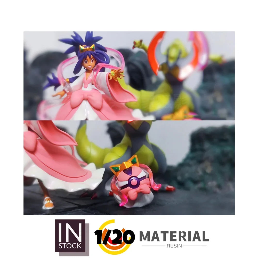[In Stock] 1/20 Resin Figure [LUCKY WINGS] - Iris & Haxorus With Champion Ball
