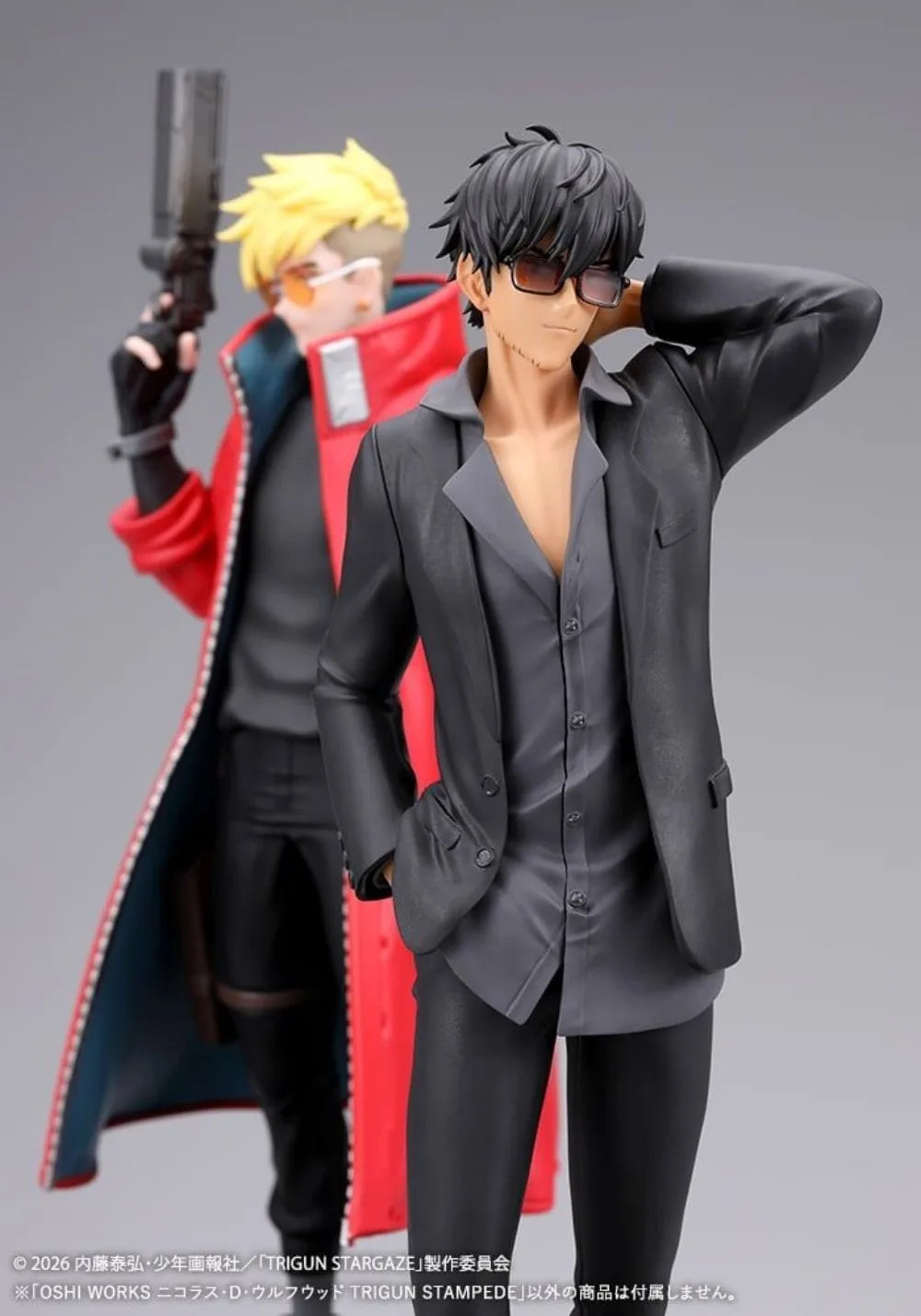 100% Original Kotobukiya Oshi Works Trigun Stampede Vash The Stampede Model Toys Collection Series Model Decoration
