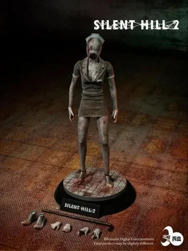 Iconiq Studio Silent Hill 2 Bubble Head, Nurse Triangular Head Horror Film Model Action Figure Toys Hobby Presale 1/6