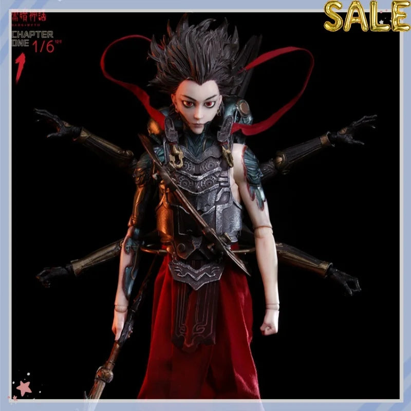 In Stock A Toys Na Zha 1/6 Action Figure  1/6 At-0001 Top Model Plaything Dark Myth Precious Collection Doll Good Christmas Gift