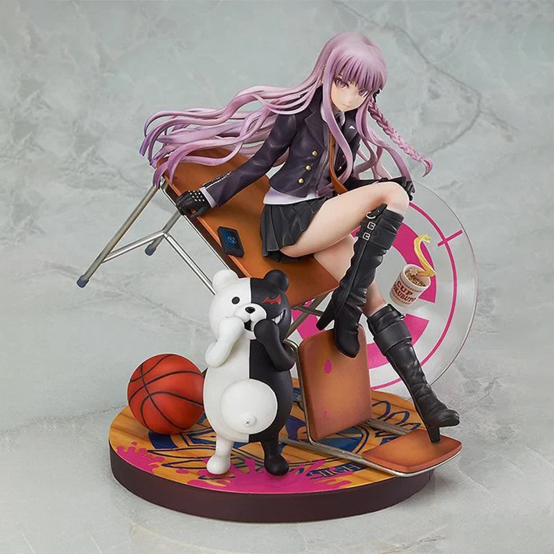 【100%original】Phat Company in Stock Danganronpa: The Animation - Kirigiri Kyouko - Monokuma 1/8 Garage Kit Action Figure