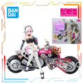 BANDAI Original AGP Mobile Doll Series Super Sonico Anime Action Figure Assembly Model Toys Collectible Model Ornaments Gif