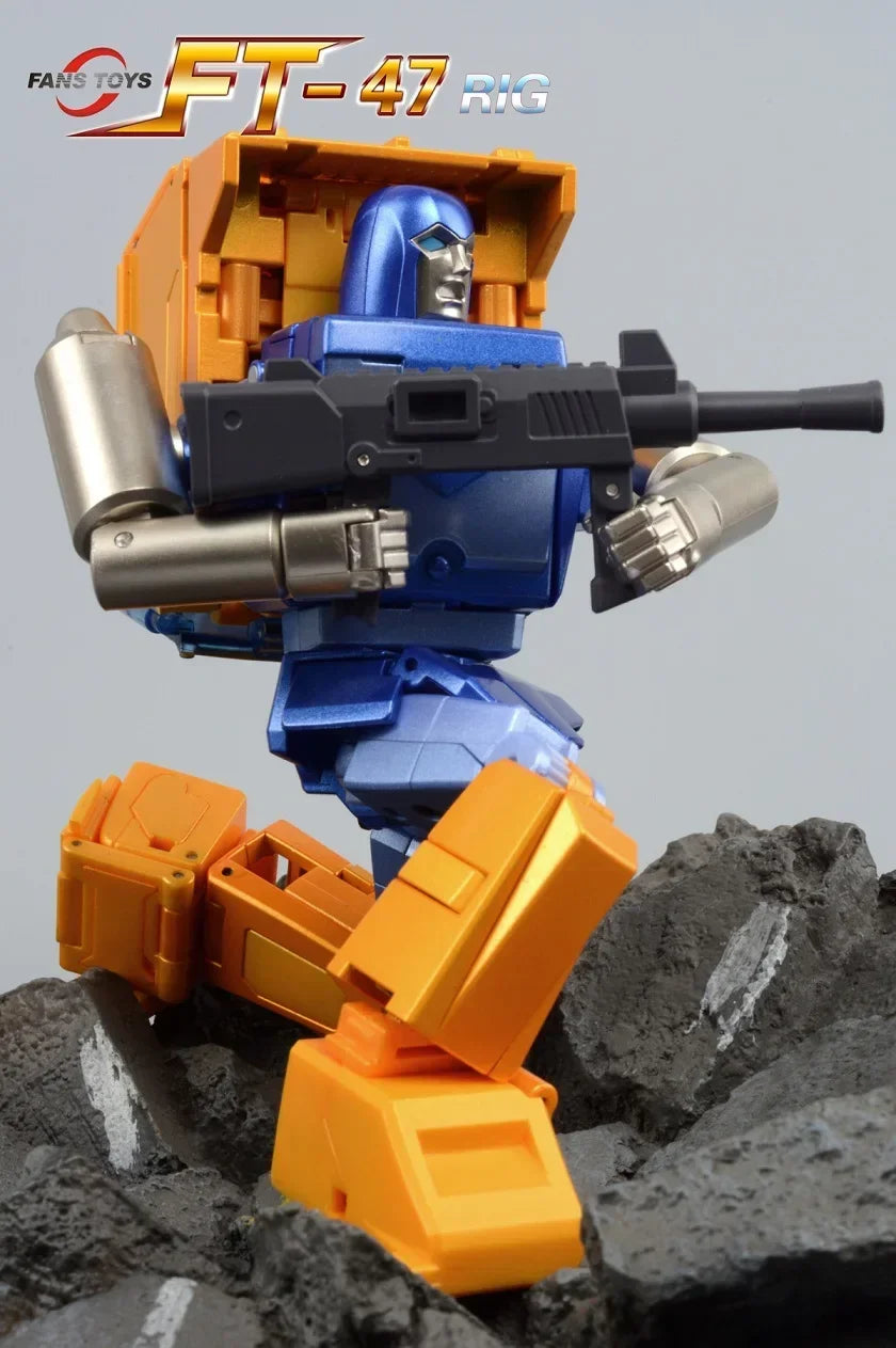 In Stock FansToys FT-47 FT47 HUFFER G1 Animated Autobot Action Figure Model Boxed Toys