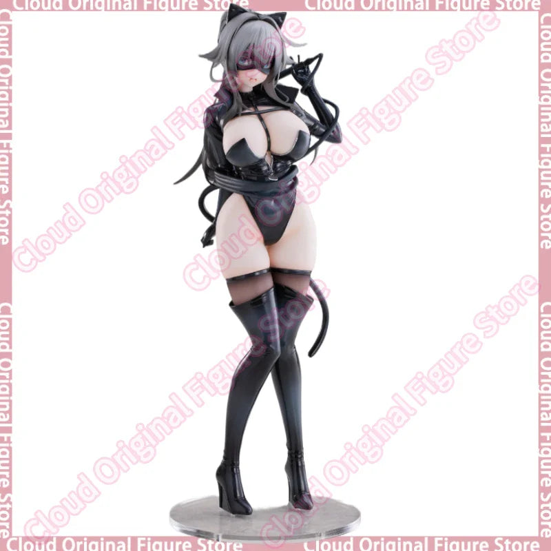 Auf Lager 100% Original ENSOUTOYS 1/7 Catwoman Happyheterochromatic Version Farbversion Anime Sammlerfigur Hobby