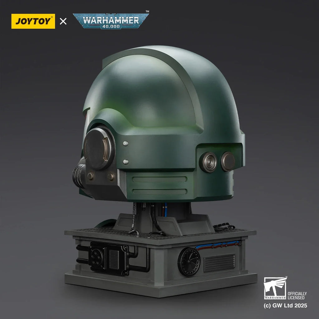 JOYTOY Warhammer 40K Dark Angels MkX Helmet Display Stand Set Action Figure  Wear Toys Titus Model Ultramarines Collection
