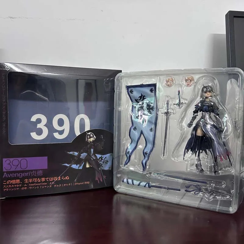 Figma Fate Grand Order 366 390 Fate Figure Avenger Jeanne d'Arc Alter Action Figures Model Toys Joint Movable Doll Desk Decor