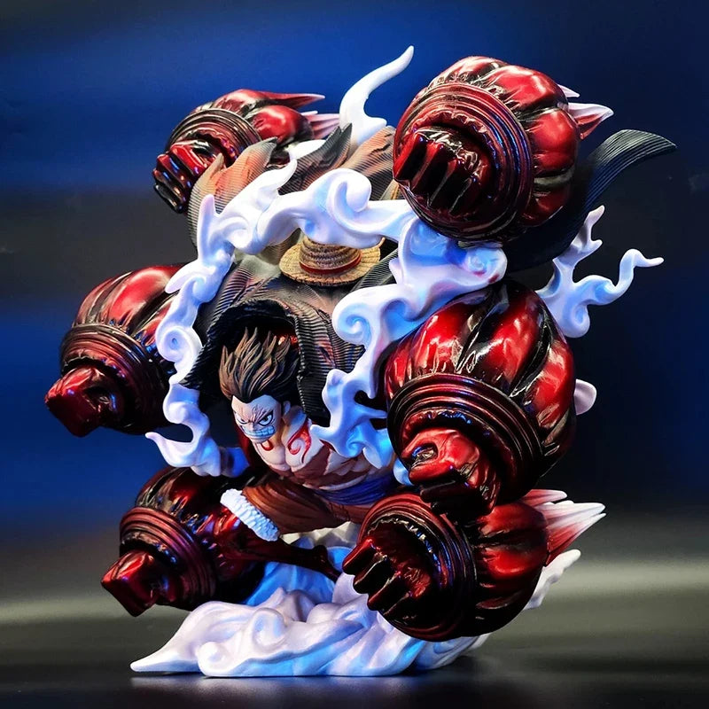 Anime One Piece Figures Monkey D. Luffy Action Figures Sky Painting Gear 4 Luffy 29cm PVC Collection Statue Model Toys Doll Gift