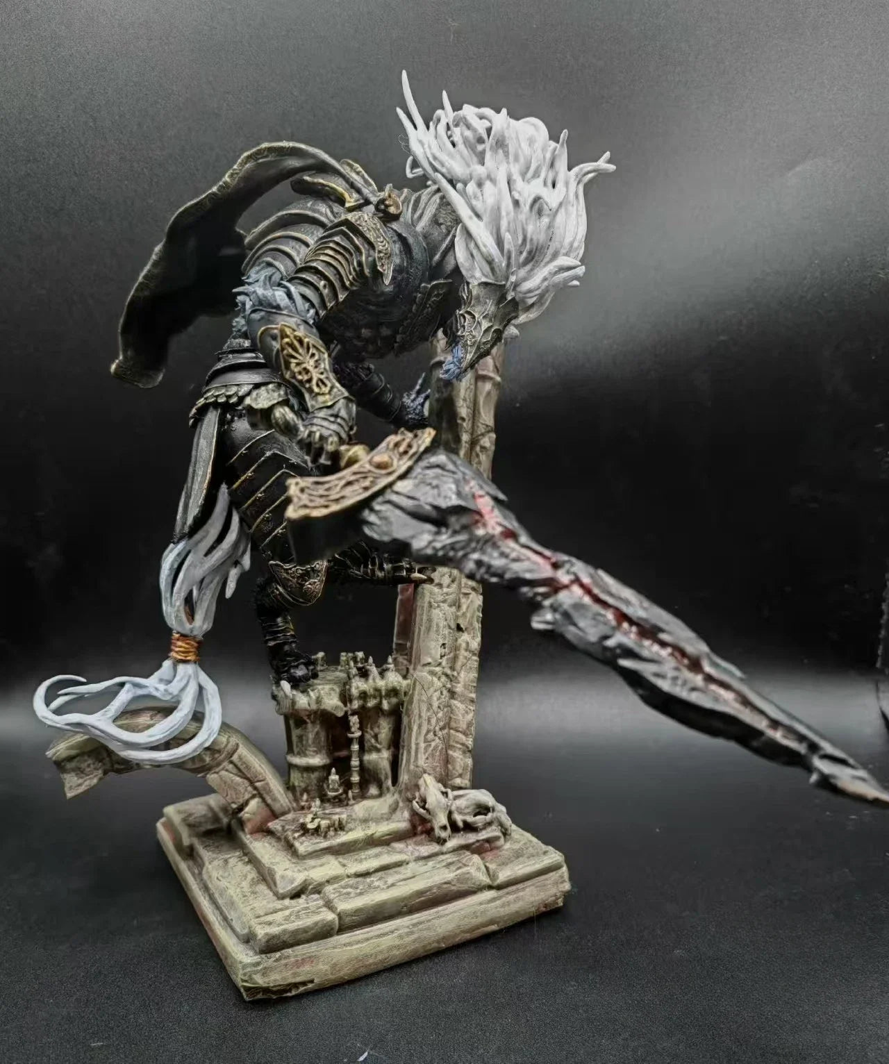 Black Blade Maliketh 3D - Printed Resin - Painted Finished Collectible Model Toy