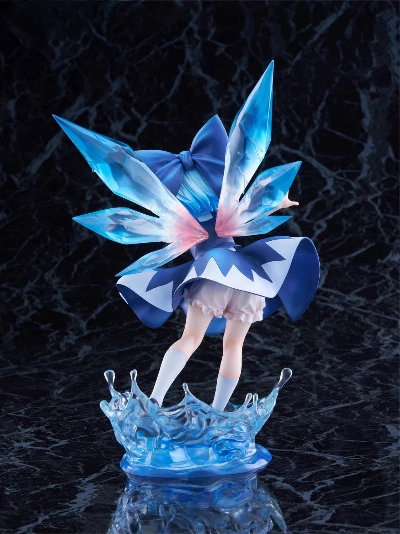 F NEX Original:Touhou Project Cirno Ice Elf 25cm PVC Action Figure Anime Figure Model Toys Figure Collection Doll Gift