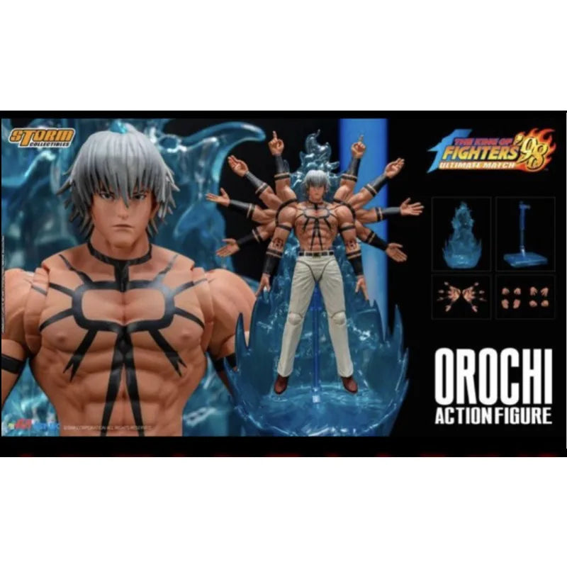 New Storm Toys Original 1/12 King of Fighters 98 Orochi Special Color Snake SKKF04 Game Mobile Doll Model Handmade Toy Gift Spot