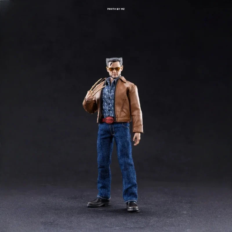 NWTOYS 1/12 Male Soldier James Howlett Logan X-Men Superhero Wolverine Hugh Jackman 6Inch Action Figure Model Toys