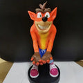 NECA Game Crash Bandicoot Figure Sane Trilogy Peripherals First 4 Gamepad Phone Controller Holder Room Decoration Toys Gift