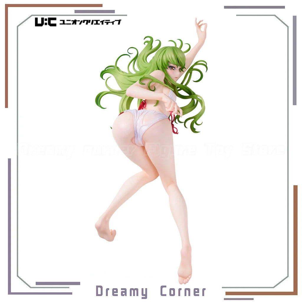 【Auf Lager】UnionCreative Code Geass: Lelouch of the Re;surrection C.C. Figuren Spielzeug Schöne Mädchen Anime Sammlungsmodell Ornamente