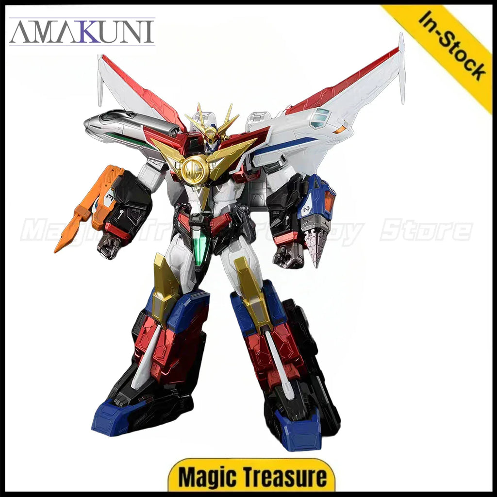 【Auf Lager】Original AMAKUNI Hobby JAPAN The Brave Express Might Gaine Mightgaine Actionfigur Spielzeug Ornamente Geschenke