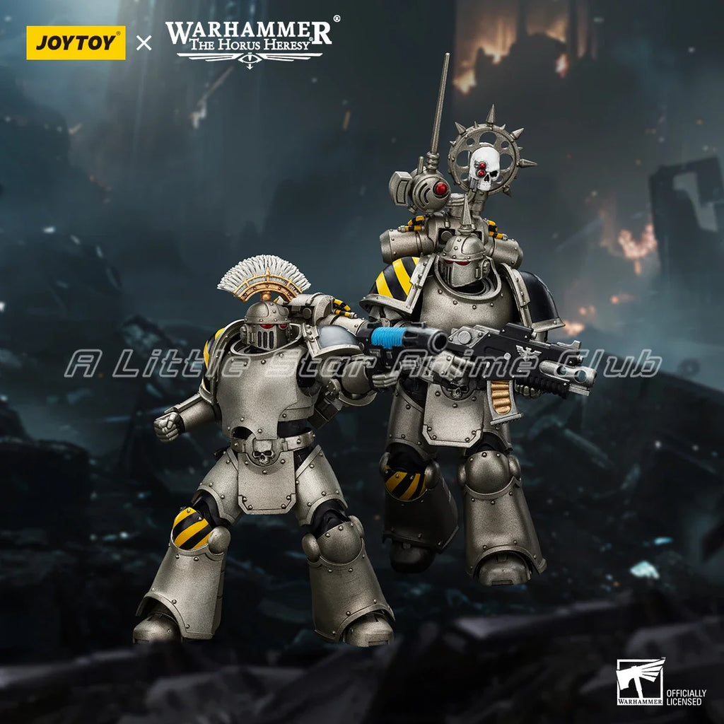 JOYTOY 1/18 Action Figure Warhammer The Horus Heresy Lron Warriors MKlll Tactical Sergeant Animation