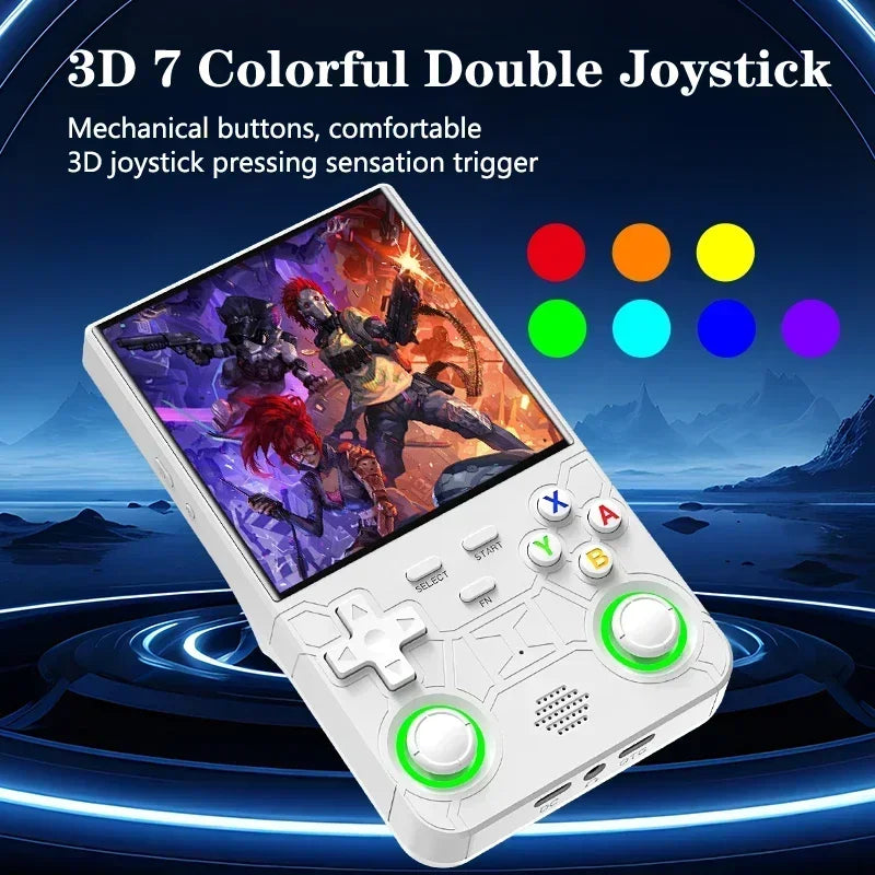 R36 Ultra Console Handheld Game Players 4 Inch Screen Open Source Console Retro Pocket Video Player 128G 20000+ Games
