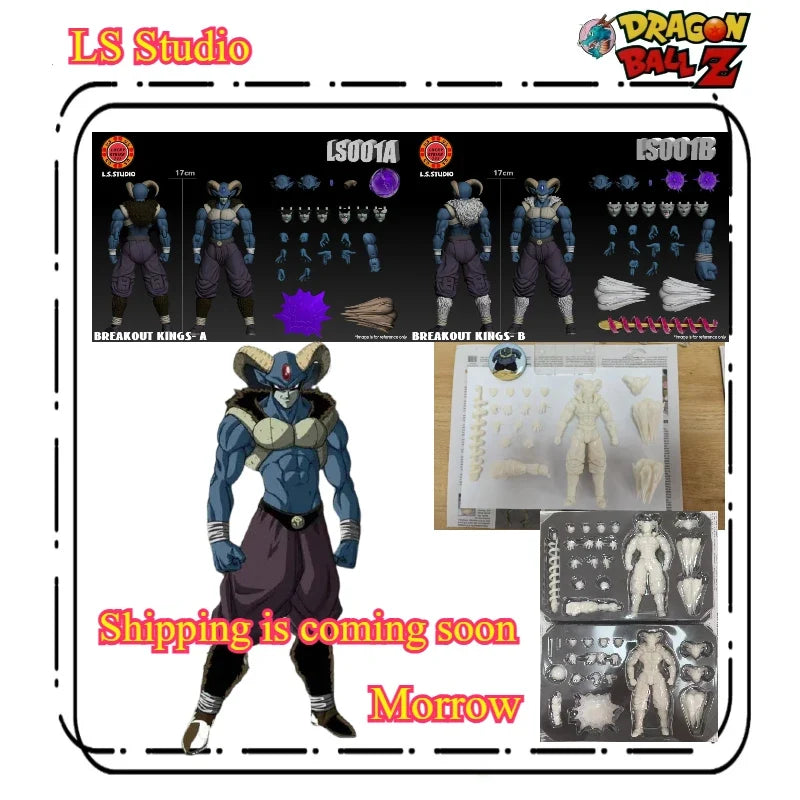 Shipping Soon! L.S.Studio Dragon Ball Super Moro Figure Breakout Kings A B Anime Action Figures Figurine Model Toys Gifts
