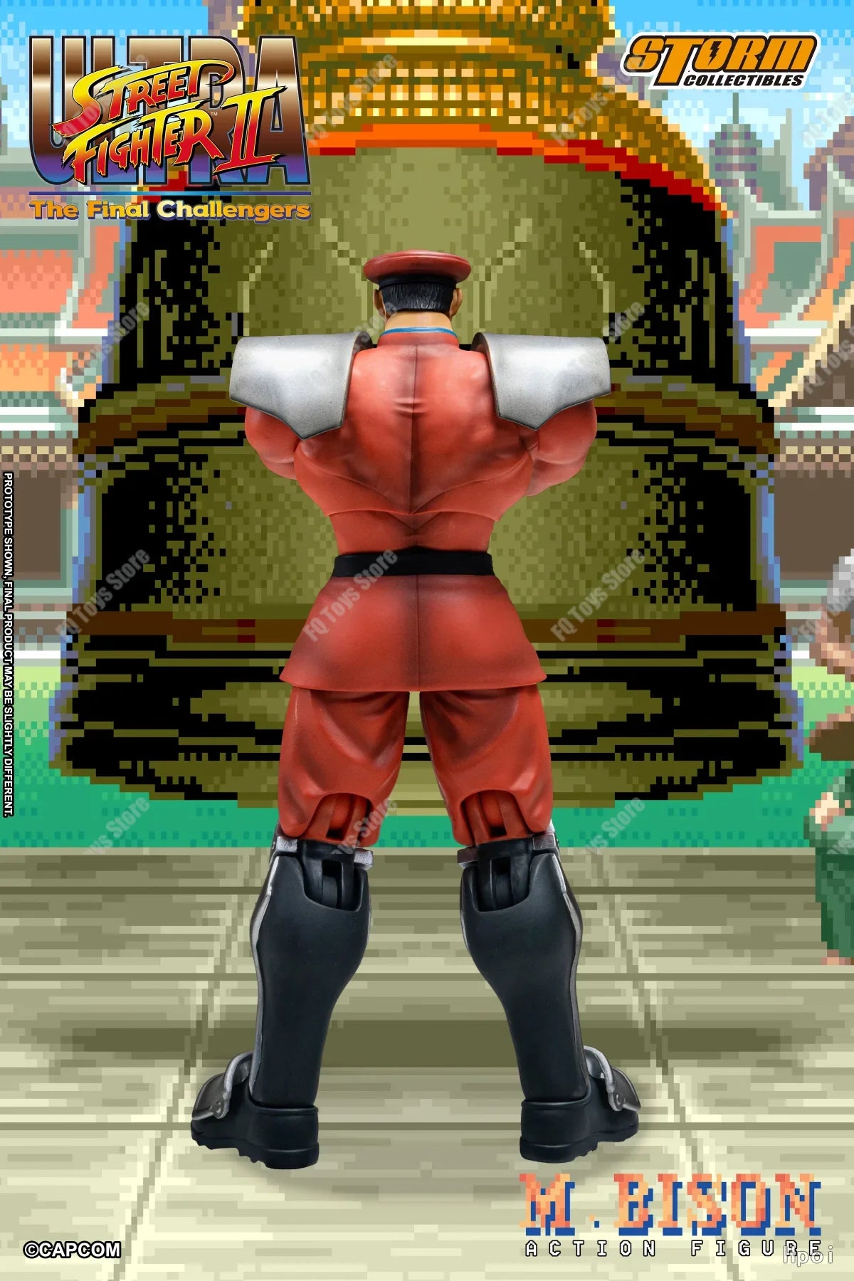 In Stock Original Storm Toys ST 1/12 SF Street Fighter M·Bison Vega Anime Action Figures Toys Models PVC Gift
