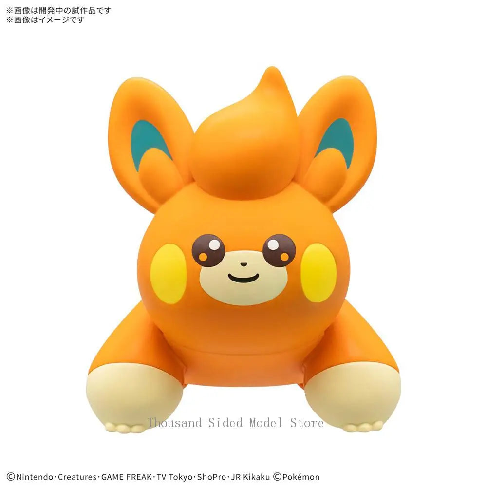 Original Bandai Pokemon Pawmi Assembly Model Collection Pamo Pocket Monsters Pokepla Quick!! 22 Q-Version Anime Figure Toys