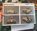 In stock  JOYTOYWarhammer 40k 1/18  Empire Fist Invader A-Terrain Car atv 1:18 Mobile Vehicle Toy Collection