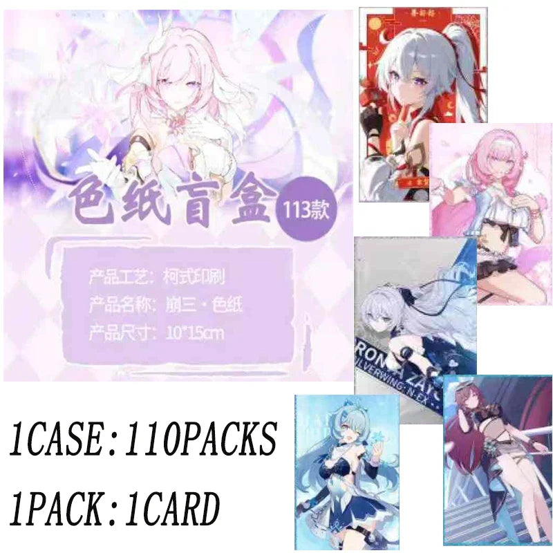Wholesale Honkai Impact 3rd Acrylic Stand Collection 110 Designs Limited Edition Anime Figure Official Art Fast Shipping