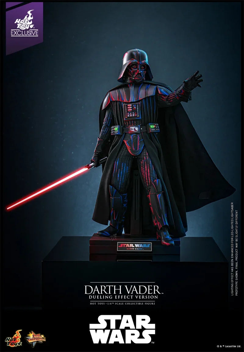 In Stock Hottoys MMS777 Star Wars Darth Vader DUELING EFFECTVERSION 1/6 Soldier Doll Anime Action Figure Toys Model Collection