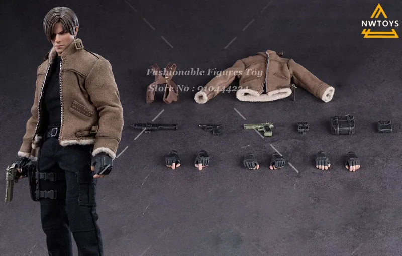 Nwtoys 1/12 Mann Soldat Action Spielpuppe Leon Spion Krieger Komplettset 6 Zoll Actionfigur Beste Fans Sammlermodell Spielzeug