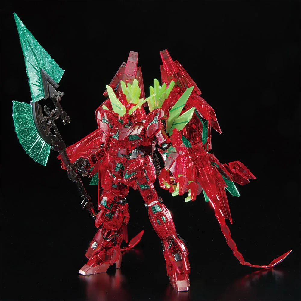 Bandai Original HG Other Limited Edition Perfect Unicorn Gundam (Destroy Mode) (Final Battle Ver.) Ver.GSF【Clear Color Versio】