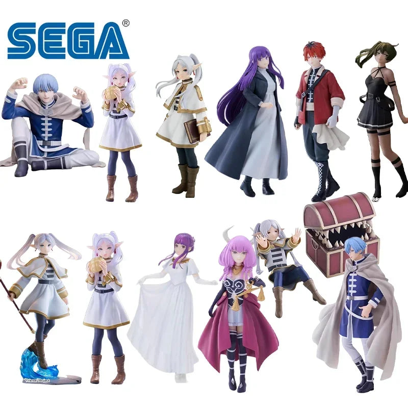 SEGA Original Frieren: Beyond Journey's End Anime Aura Übel FERN Frieren Stark Action Figure Toys for Kids Gift Model
