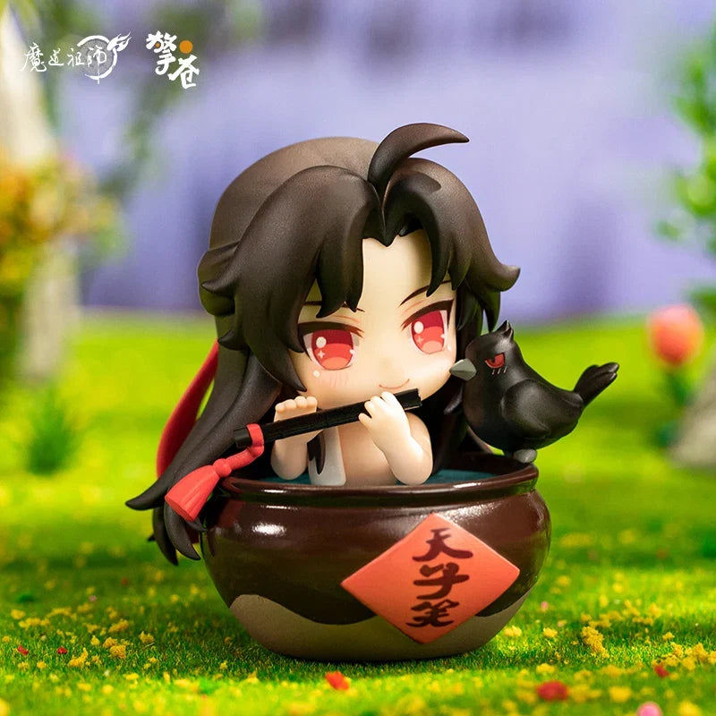 Mo Dao Zu Shi Wei Wuxian Lan Wangji Action Figure Collection Model Doll Anime Cosplay Toy Colletible Figurals Christmas Gift 7cm