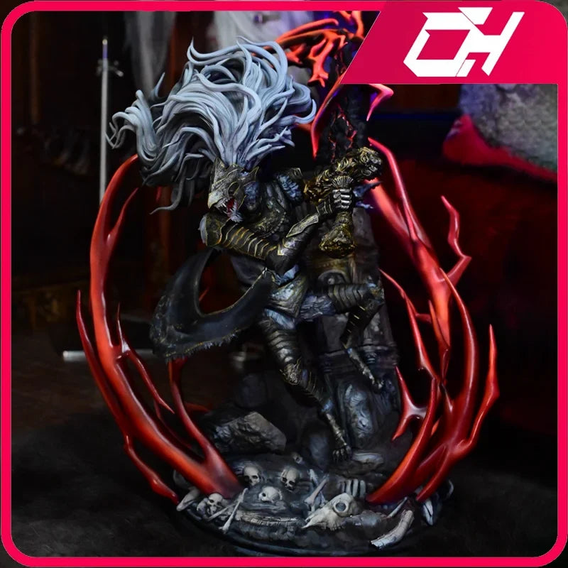40cm Maliketh The Black Blade Eldennn Game Ring Peripheral Childhood Model Doll Figure Toy Collections Ornament Decorations Boy