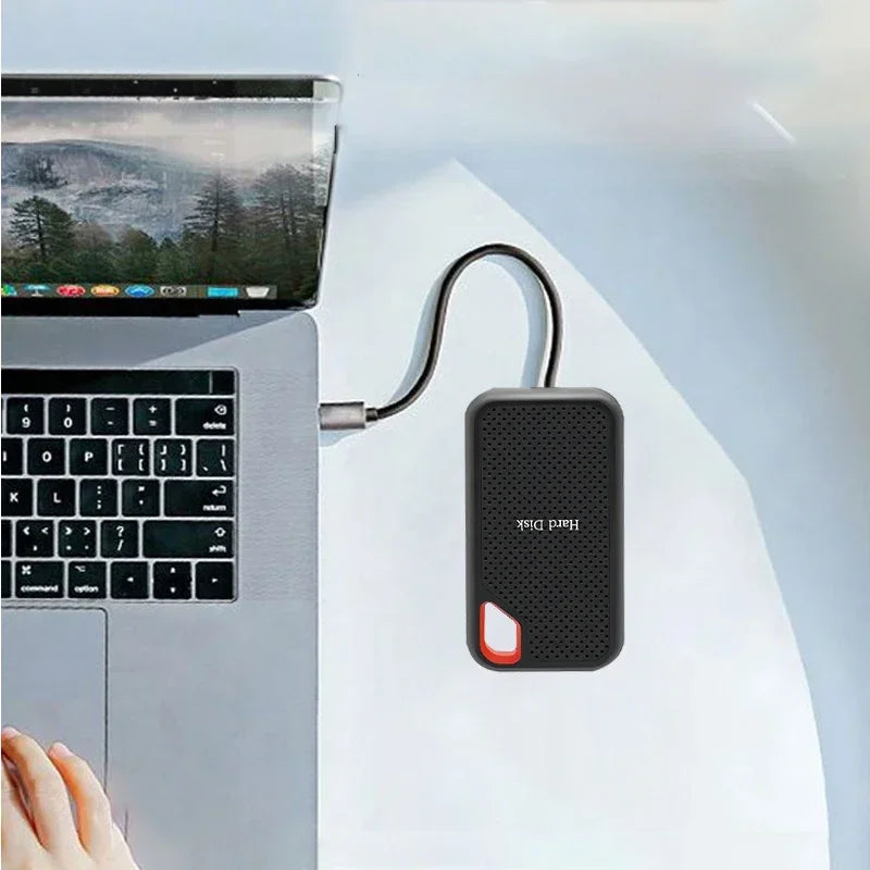 High-speed External Hard Drive 1TB Portable SSD 4TB External Solid State Drive USB 3.1 Hard Disk 128TB Storage for PC/Mac/Phone