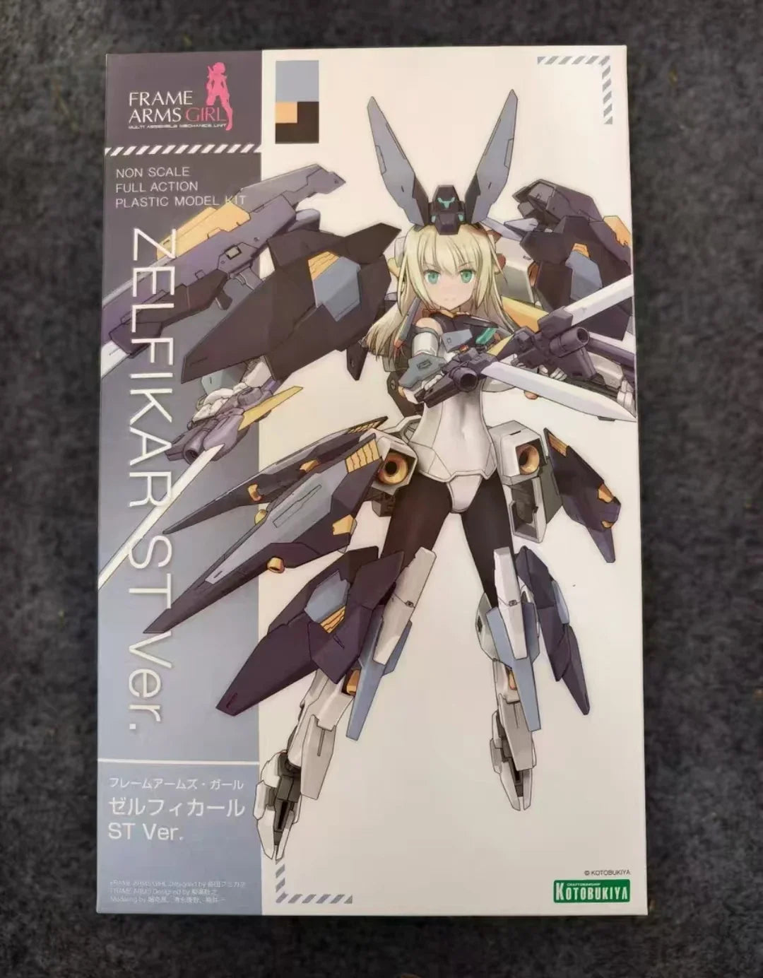 In Stock Kotobukiya ZELFIKAR ST Ver. Frame Arms Girl Non Scale Full ACtion Plastic Model Kit Action Figure in stock