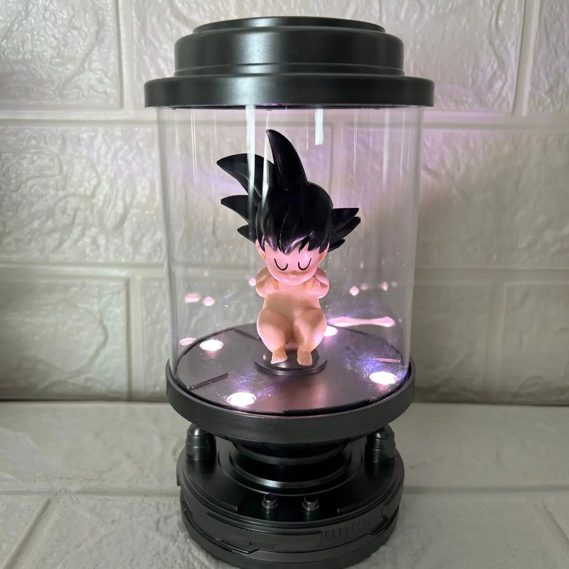 Dragon Ball Q Version 15cm bébé Son Goku végéta Brolli cellule luminescente Anime Figurine décoration de voiture ornements de
