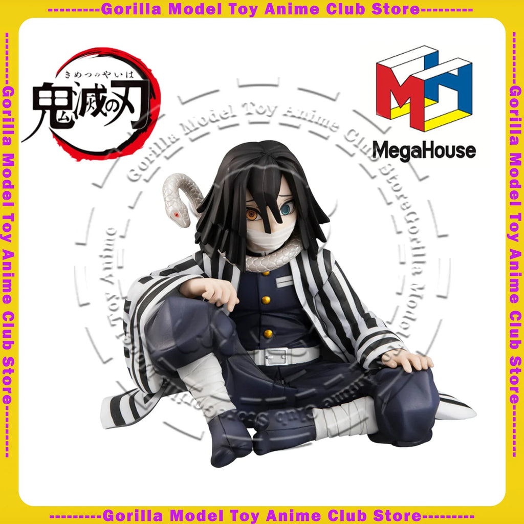 In Stock Original Genuine MegaHouse GEM Series Iguro Obanai 70mm Demon Slayer Kimetsu no Yaiba Anime Figure Collection Toy