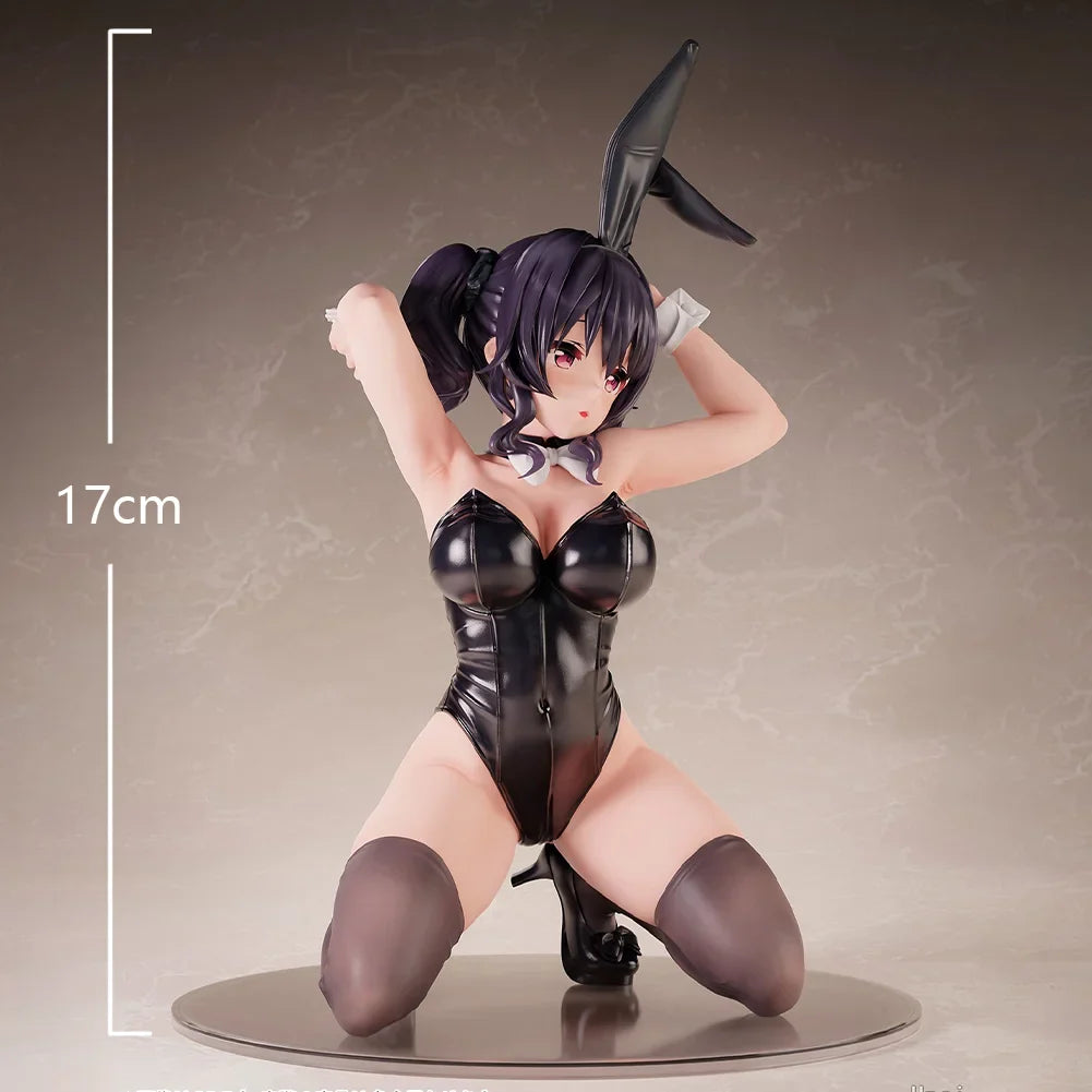 17CM Anime Moka Chan Figur Kaninchen Mädchen Figur PVC Spielzeug Spiel Statue Moka-Chan Actionfigur Erwachsenen Sammlung Modell Puppe Geschenke