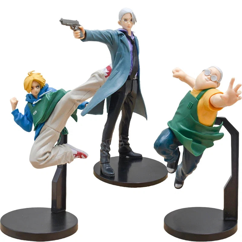 14cm Sakamoto Days Sakamoto Tarou Anime Figure Asakura Shin Action Figure Shishiba/Nagumo/Osaragi Figurine Model Doll Toys Gifts