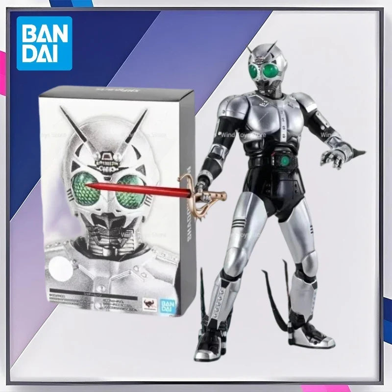 Bandai Kamen Rider Anime Figure S.H. Figuarts Kamen Rider BLACK Shadow Moon Collection Anime Action Figure Toys for Children
