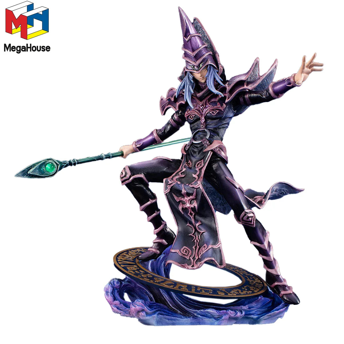 100 % Original auf Lager MegaHouse Art Works Monsters Yu-Gi-Oh! Duel Monsters Black Magician -Shukumei No Kettou- Anime Figur