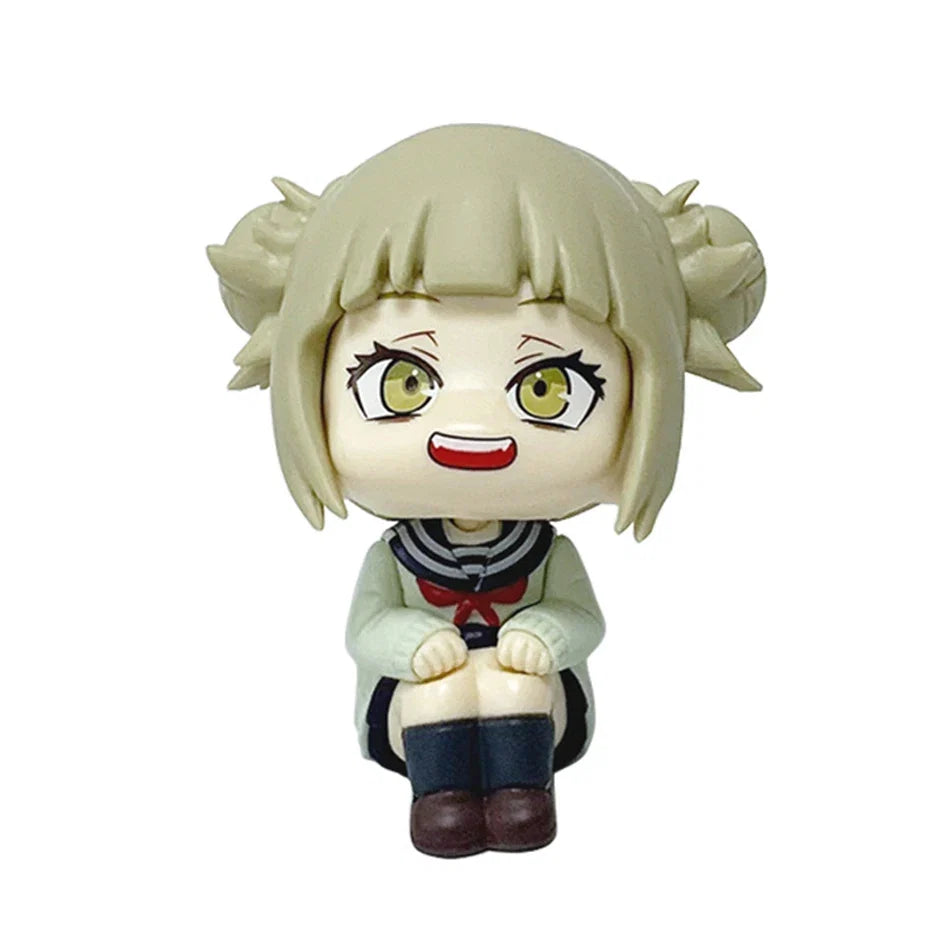 HOT My Hero Academia Katsuki Deku Todoroki Shoto Himiko Toga Break Time Anime Figure Model Collection Doll Toy For Kids Gift