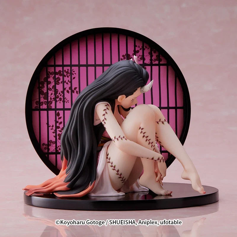 100% Original Aniplex Demon Killer Kamado Nezuko Oni Ver. Anime Characters Action Model Collection Image Brinquedos Toy Gifts