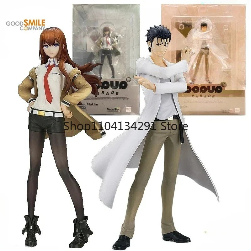 GSC Genuine Original Steins Gate Action Figure Toys For Boys Girls Kids Christmas Gift Collectible Model Ornaments