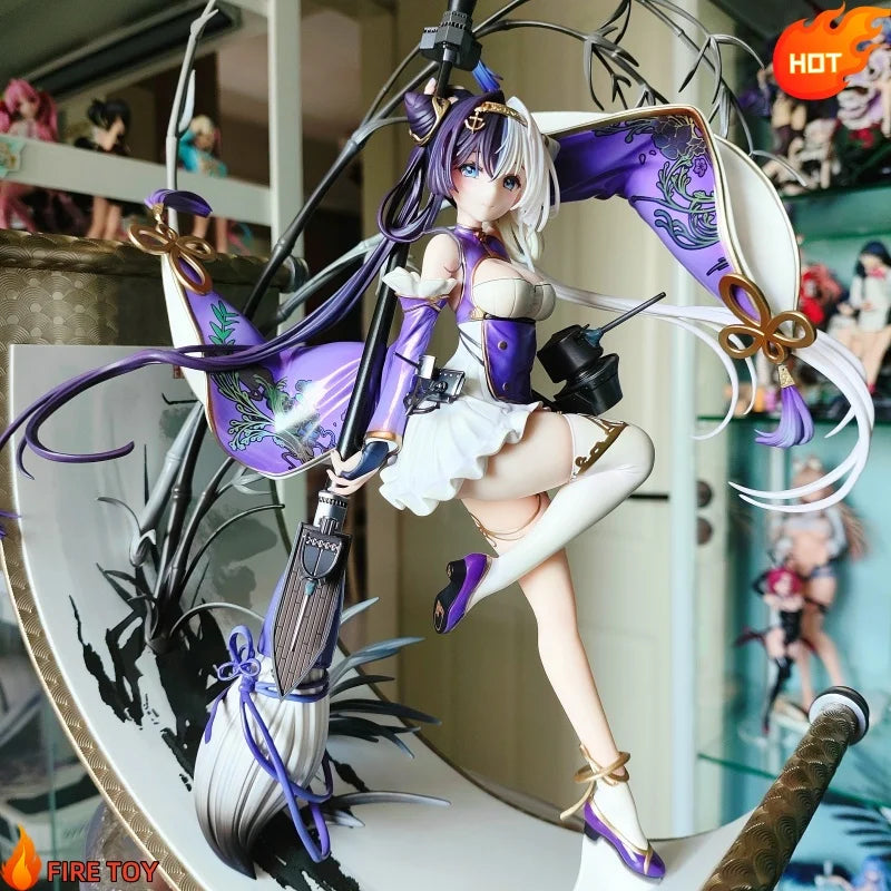 Genuine In Stock Meow Neonmax Azur Lane  Ying Rui 1/7 Action Figure Collectible Value Good Birthday Gifts Toys Limited Toy