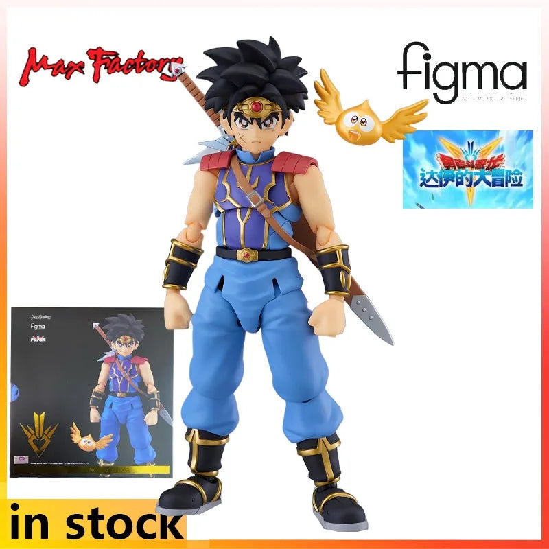 Max Factory Original Finished Movable Doll Dragon Quest Anime Action Figure Toys Collectible Model Festival Gift Gifts for Boys