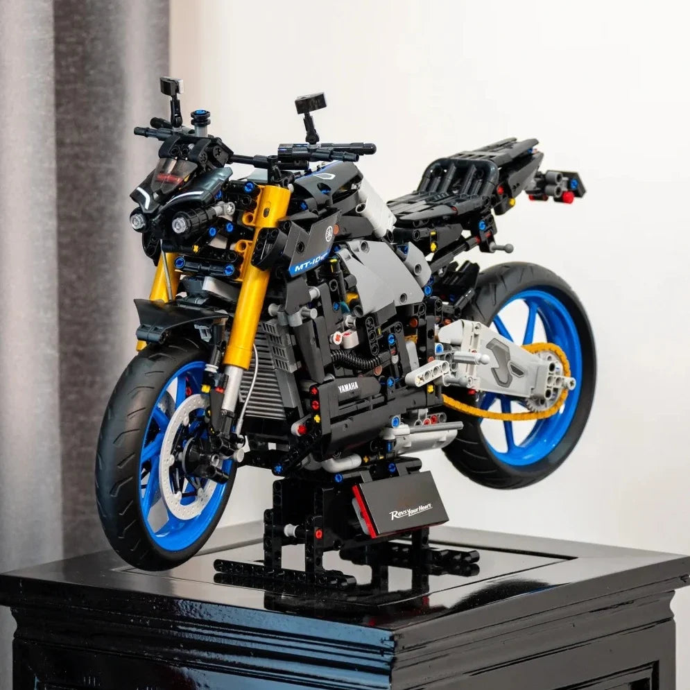 Technical MT-10 SP Motorcycle Model Building Blocks Advanced Building Set For Adults Bricks Toys Gifts Vehicles 1478pcs
