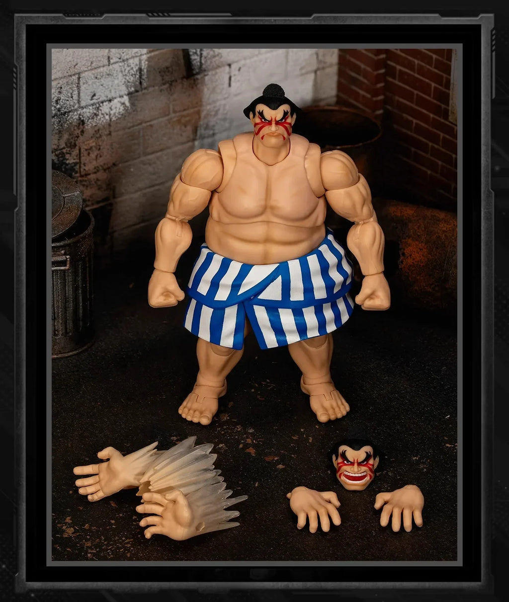 2026 New Jada Toys Street Fighter II 2 Edmond Honda Sumo Action Figures 6-Inch Posable Figure Collectible Toy Children Gift
