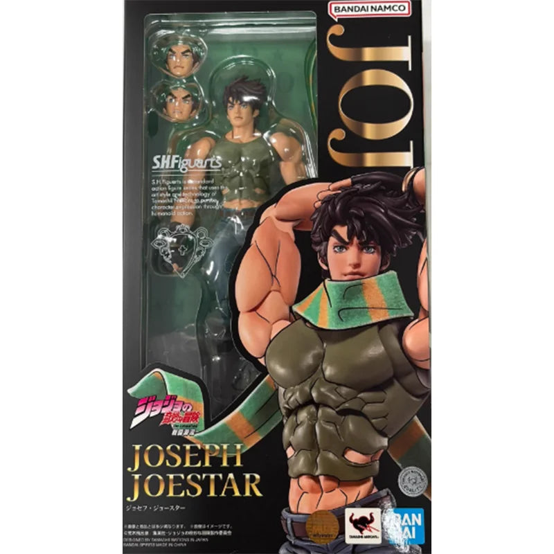 Bandai S.H.Figuarts SHF JOJO JOJO JONATHAN JOESTAR Model Kit SHF PVC about 14.5cm Action Figures Model Toys Figurine Gift